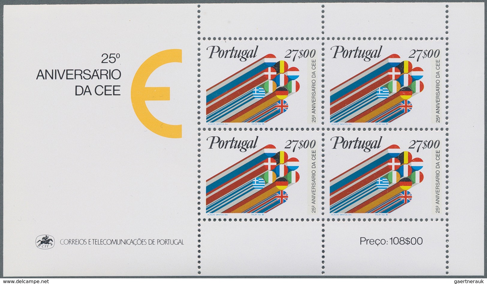 Portugal: 1974/1985, Stock Of Souvenir Sheets And Little Sheets Of The "azulejo" Stamps Mint Never H - Sonstige & Ohne Zuordnung