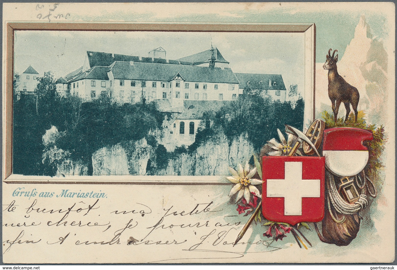 Schweiz: 1890er/1920er Jahre - ANSICHTSKARTEN: Kollektion Von Etwa 170 Mehrfarbigen Ansichtskarten A - Collections