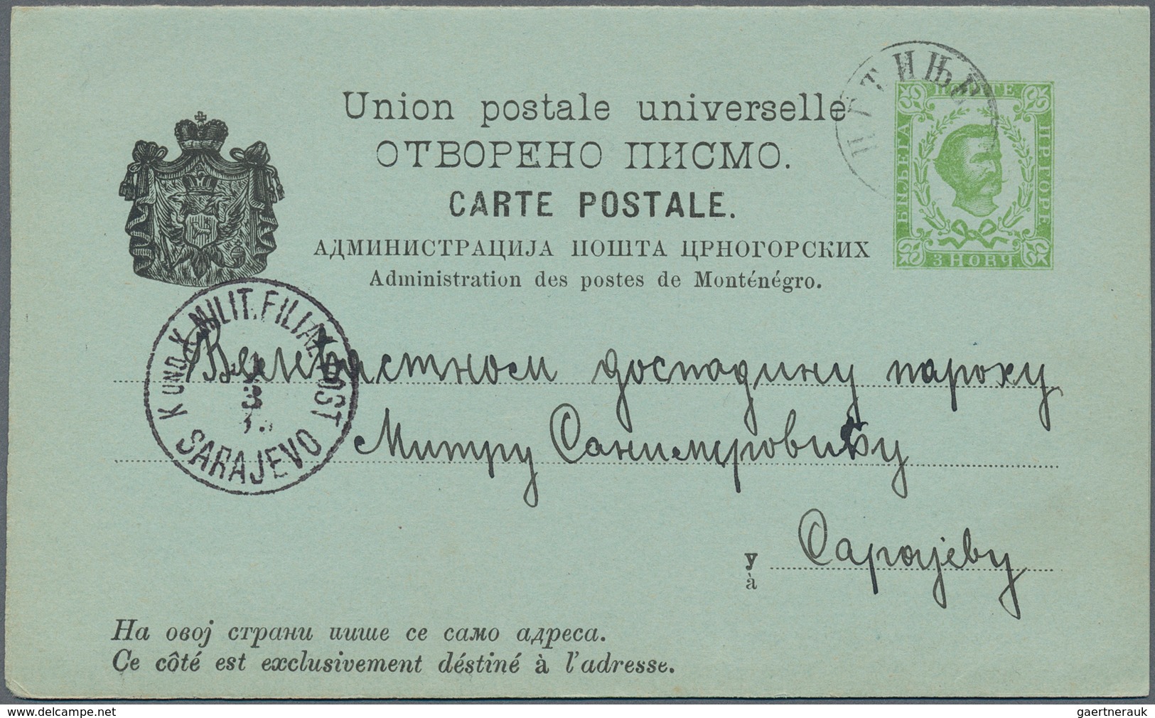 Serbien: 1892/1920 Ca., Collection With More Than 30 Covers, Cards And Stationeries, Predominantly S - Serbia