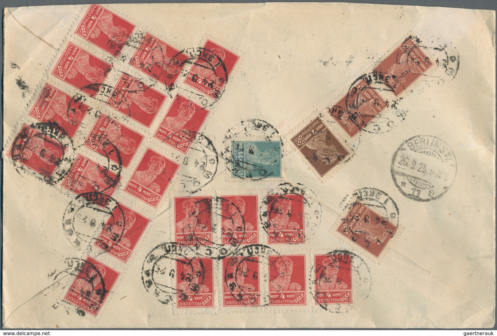 Sowjetunion: 1925/91 Holding Of More Than 600 Covers, Letters, Cards, Postal Stationary (used And Un - Briefe U. Dokumente