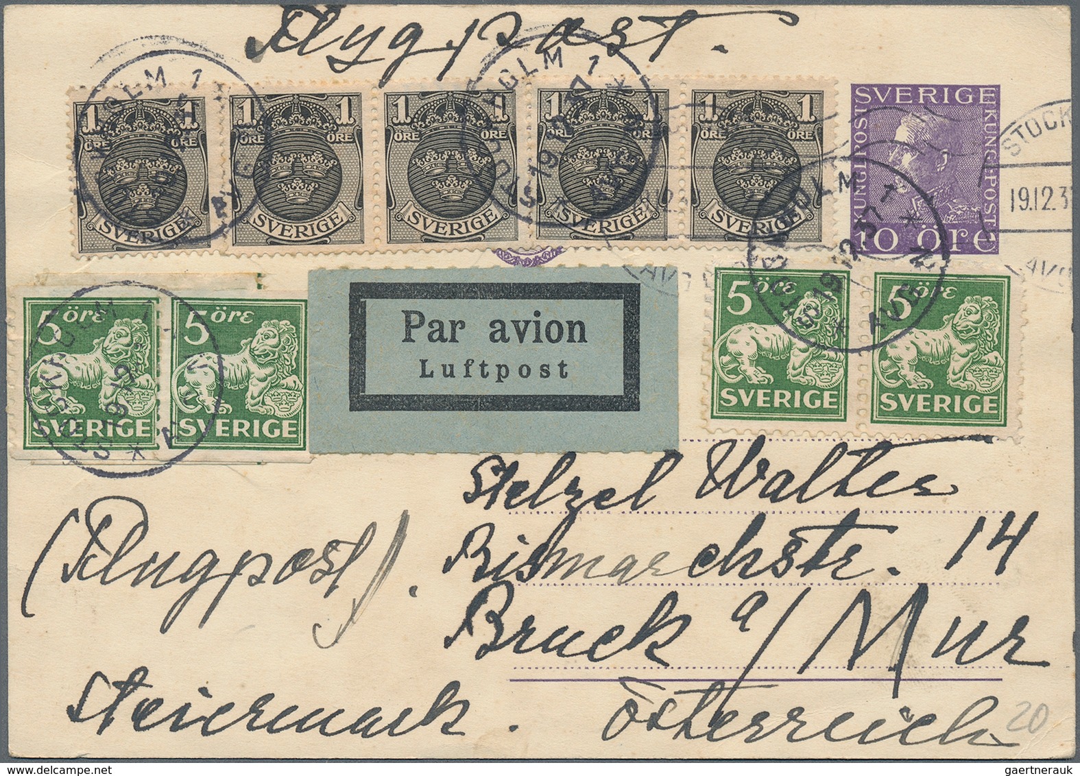 Skandinavien: 1880/1946 (ca.), Scandinavia/Baltic States, Lot Of 17 Covers/cards Incl. Commercially - Europe (Other)