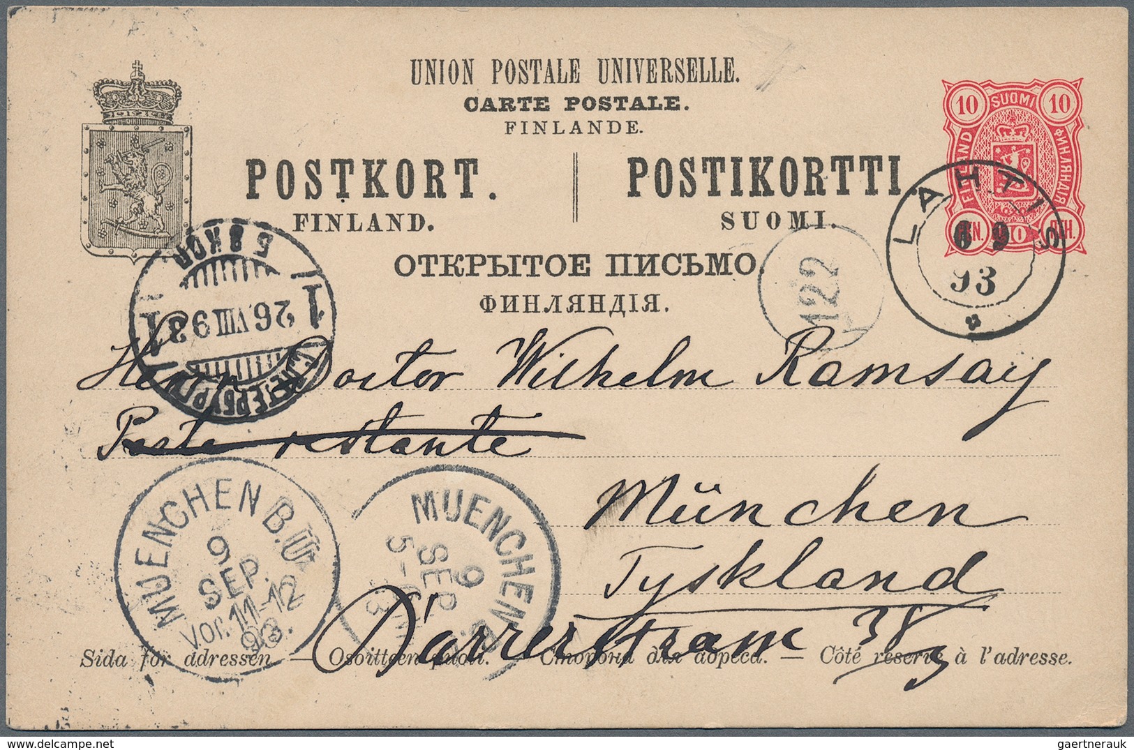 Skandinavien: 1880/1946 (ca.), Scandinavia/Baltic States, Lot Of 17 Covers/cards Incl. Commercially - Europe (Other)