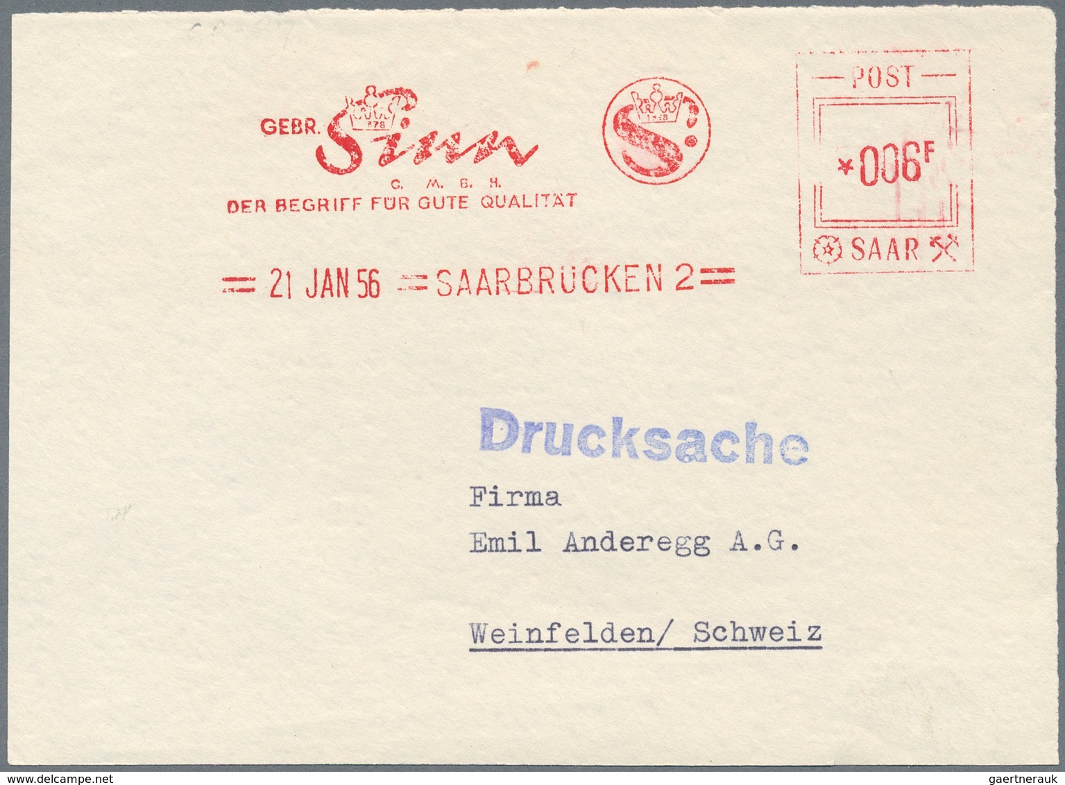 Deutschland: 1924/2005, umfassende Sammlung von Briefen/Karten sowie Briefausschnitten in zwei Alben