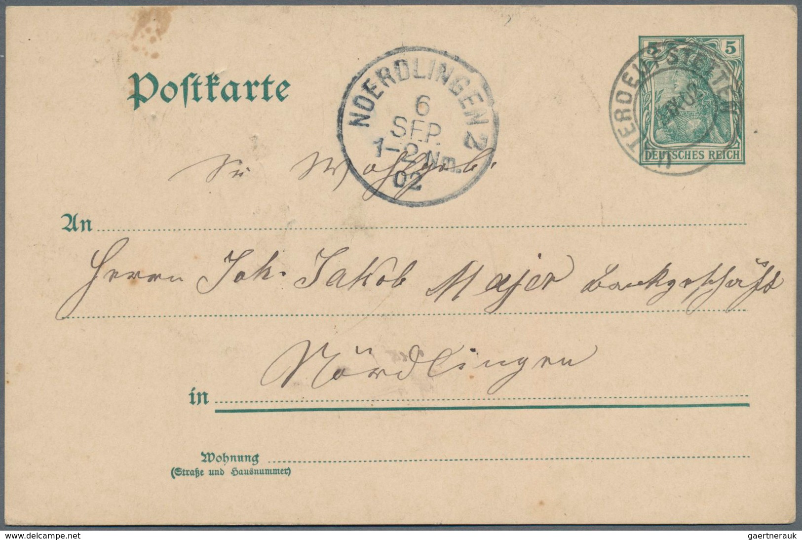 Württemberg - Stempel: 1900-1950, Sortenreiche Partie Mit über 400 Briefen, Belegen Und Ganzsachen, - Other & Unclassified