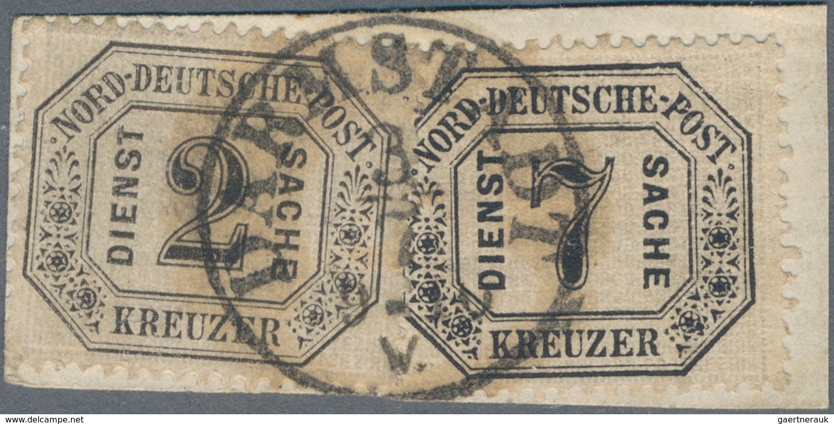 Norddeutscher Bund - Marken Und Briefe: 1868/1872 (ca.), NDP, Alter Lagerbestand Mit MiNr. 1-26 Und - Sonstige & Ohne Zuordnung