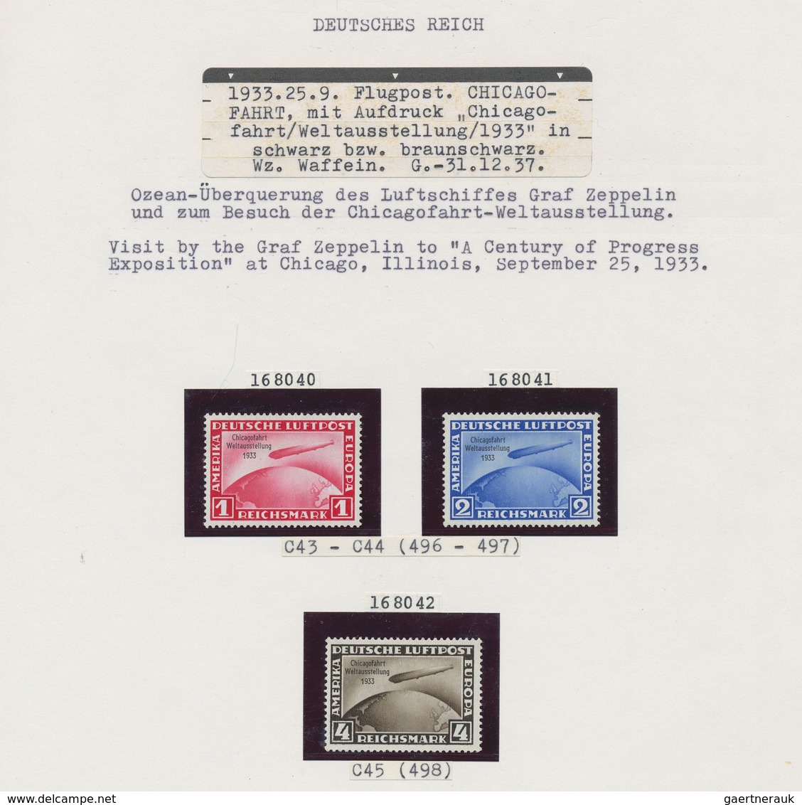 Deutsches Reich: 1923/1933, Postfrische/ungebrauchte Sammlung Auf Selbstgestalteten Albenblättern, D - Sammlungen