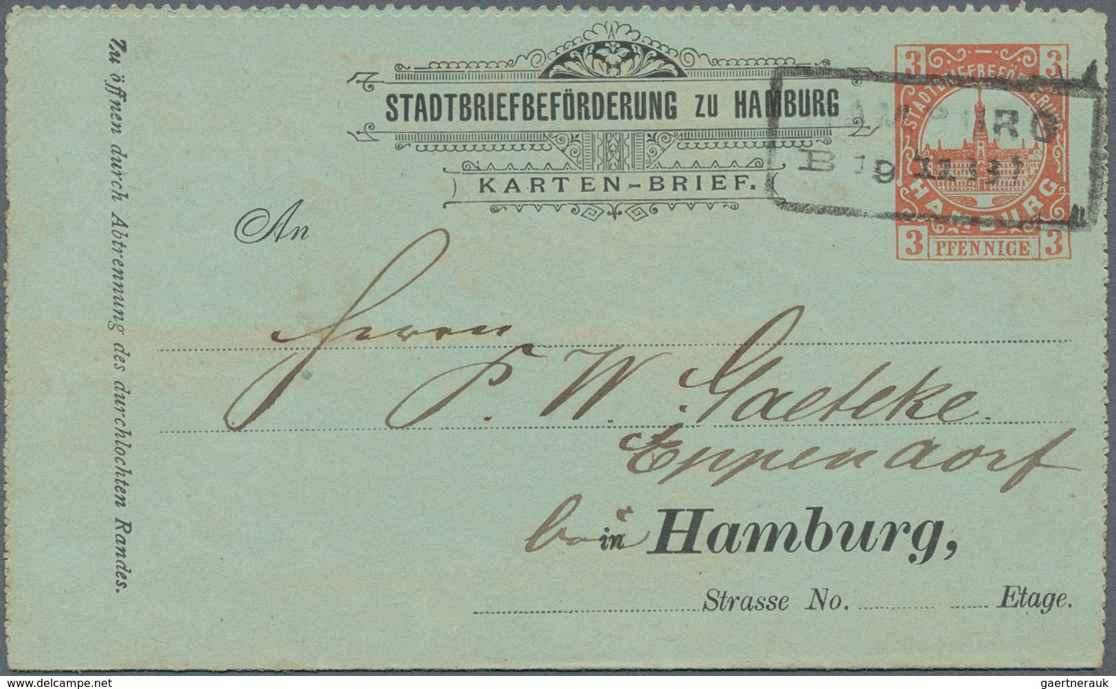 Deutsches Reich - Privatpost (Stadtpost): 1866/1900 (ca.), Sammlung Von Ca. 65 Belegen Mit Berlin, H - Privatpost