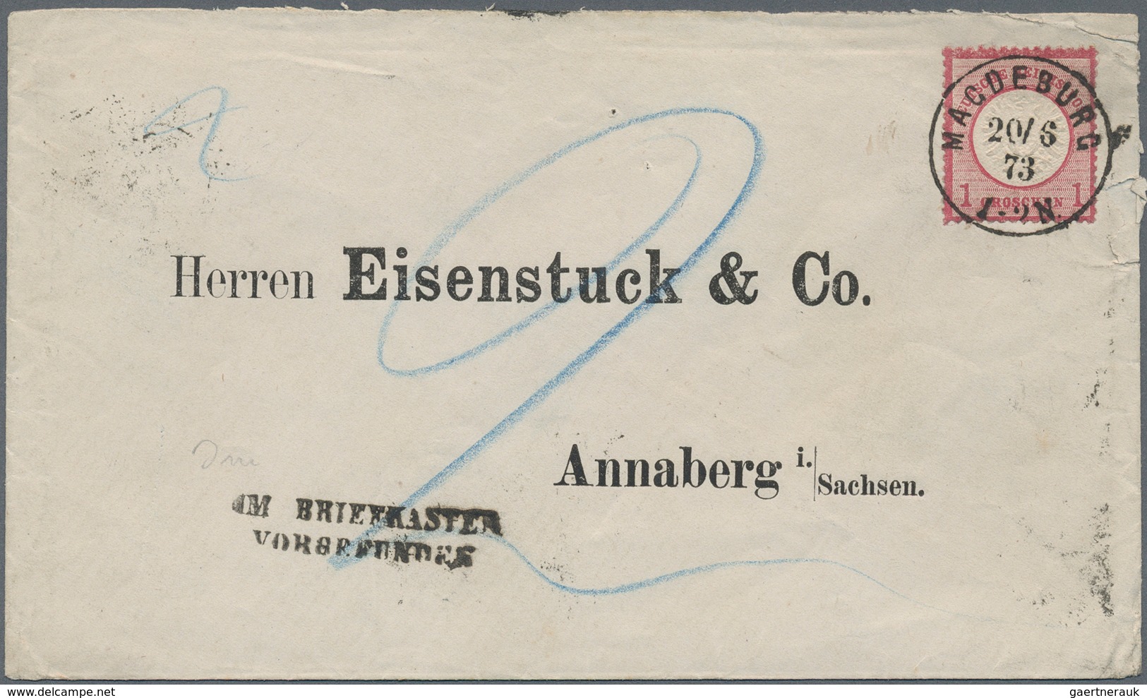 Deutsches Reich - Stempel: 1873/1944 Ca., "AUS DEM BRIEFKASTEN", Hochwertiger Sammlungsbestand Mit C - Maschinenstempel (EMA)