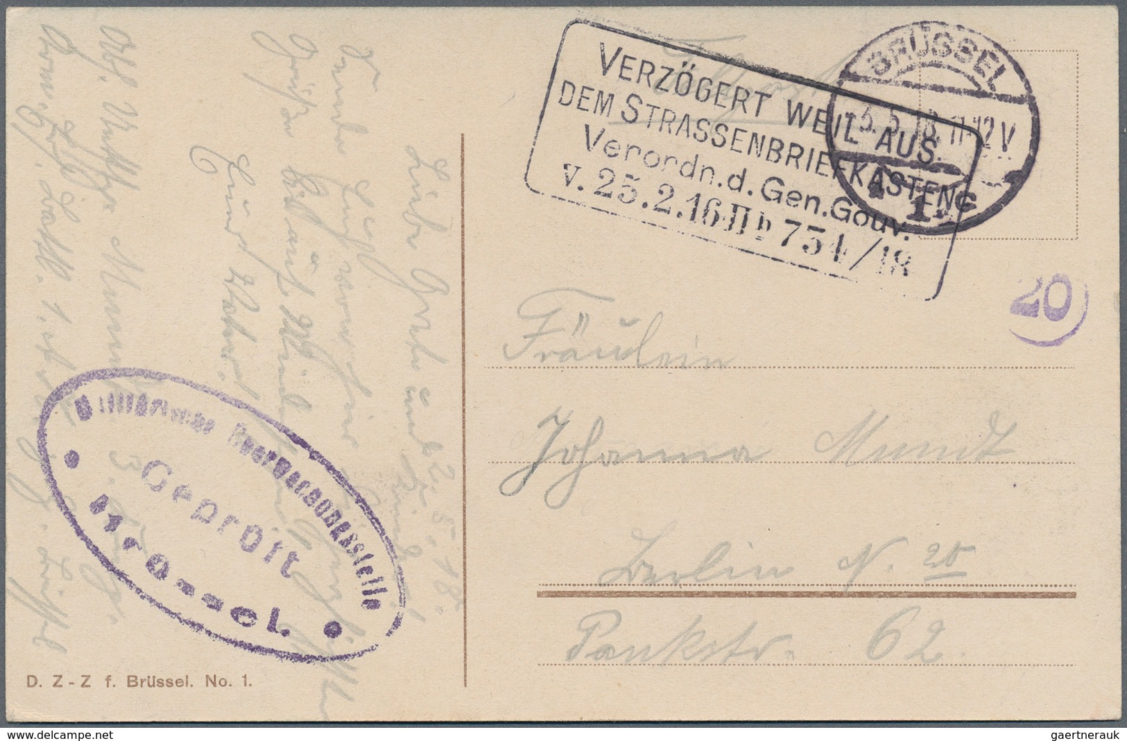 Deutsches Reich - Stempel: 1873/1944 ca., "AUS DEM BRIEFKASTEN", hochwertiger Sammlungsbestand mit c