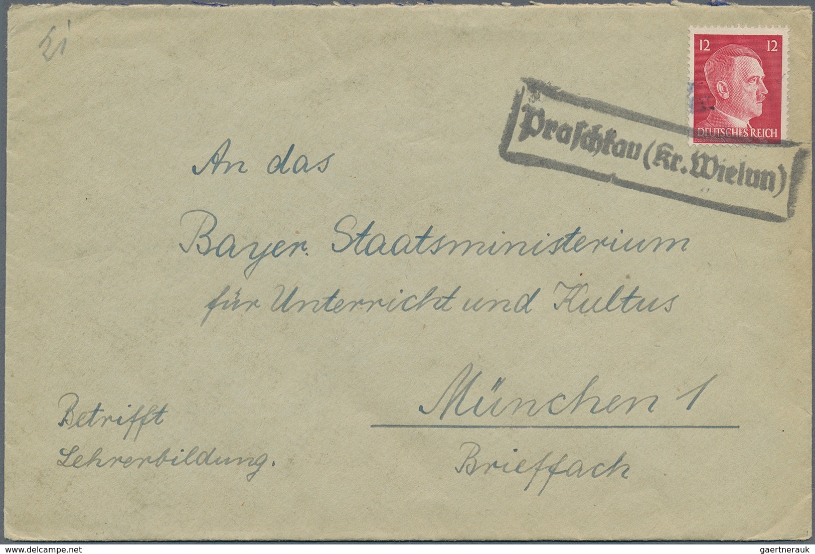 Deutsches Reich - Stempel: 1927/1944, LANDPOSTSTEMPEL, Gehaltvoller Posten Mit über 300 Bedarfs-Bele - Maschinenstempel (EMA)