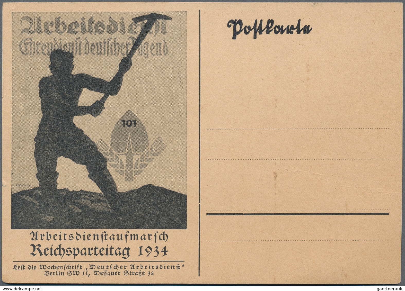 Ansichtskarten: Propaganda: Collection Of Ca 115 WWII-era Propaganda Cards, With Many Better Items S - Parteien & Wahlen