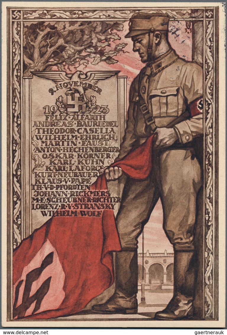 Ansichtskarten: Propaganda: Collection Of Ca 115 WWII-era Propaganda Cards, With Many Better Items S - Parteien & Wahlen