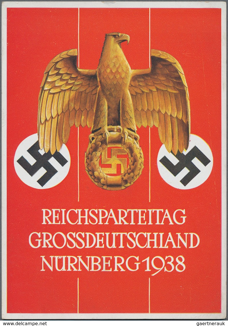 Ansichtskarten: Propaganda: Collection Of Ca. 235 Propaganda Postcards With Many Better, Such As Ear - Political Parties & Elections