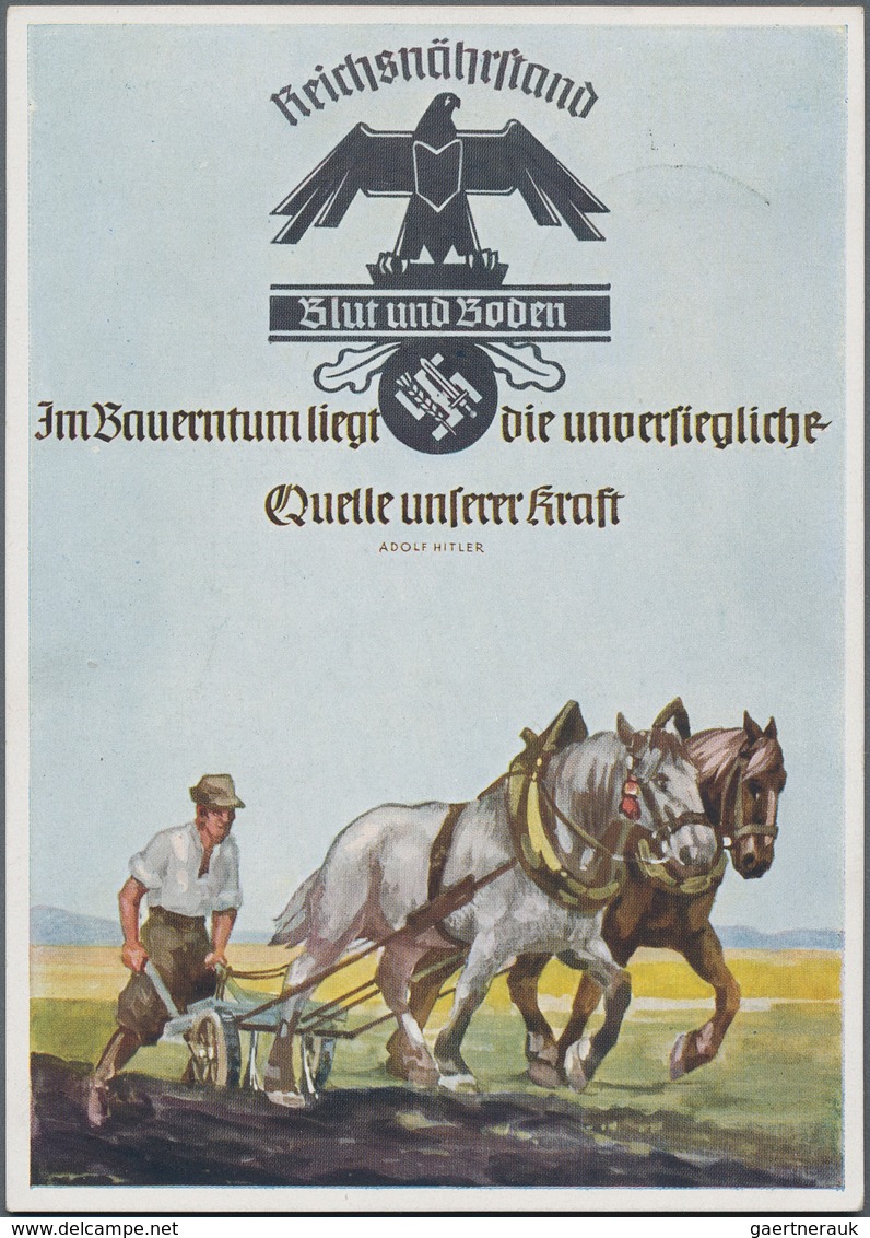 Ansichtskarten: Propaganda: Collection Of Ca. 235 Propaganda Postcards With Many Better, Such As Ear - Political Parties & Elections