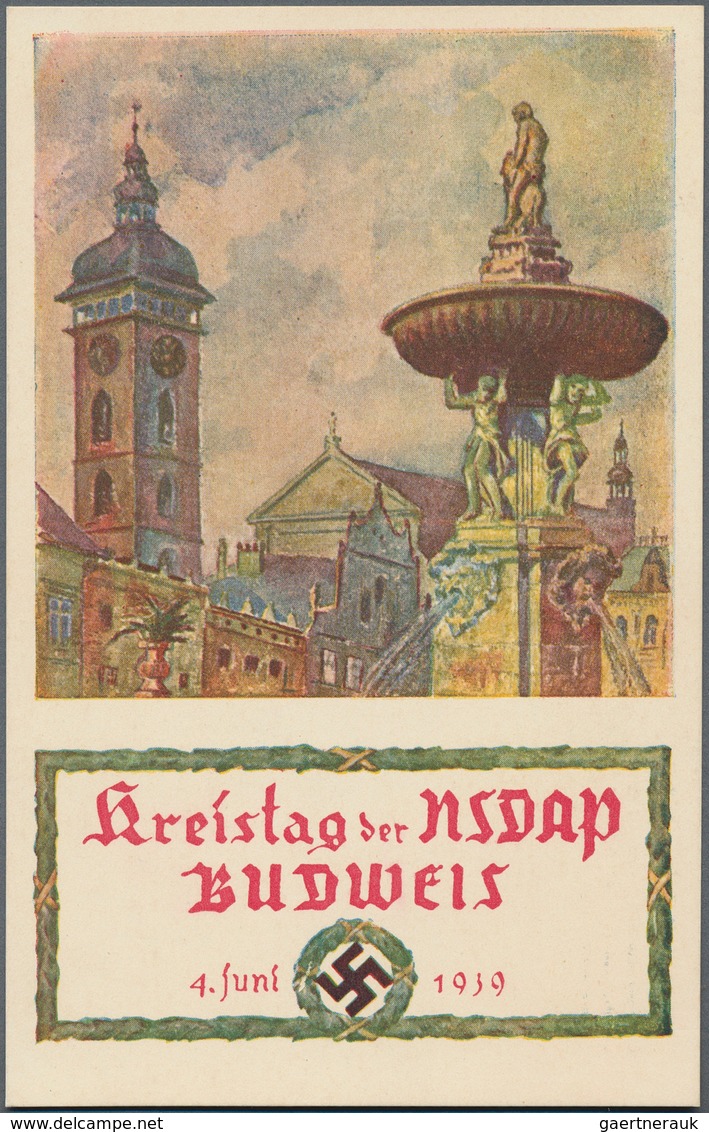 Ansichtskarten: Propaganda: Collection of ca. 235 propaganda postcards with many better, such as ear