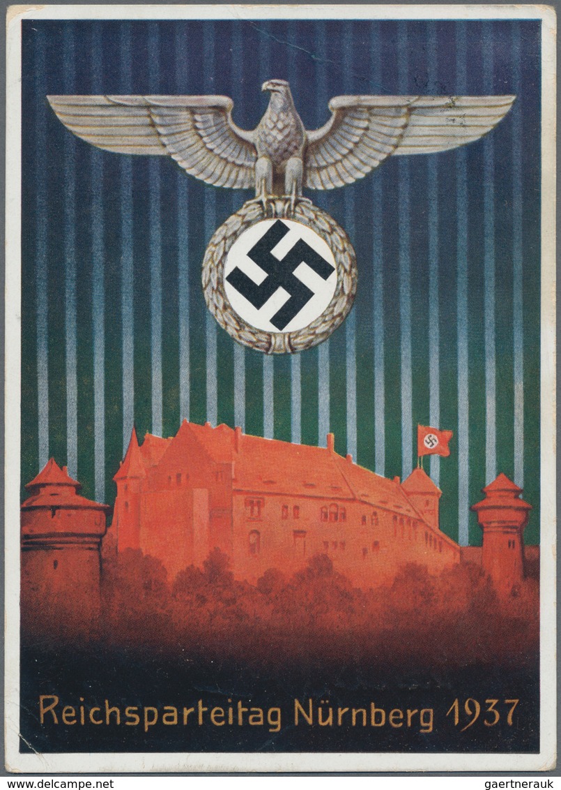 Ansichtskarten: Propaganda: 1939/1945: Bestand von 140 Propagandakarten, meist bessere Motive, in üb