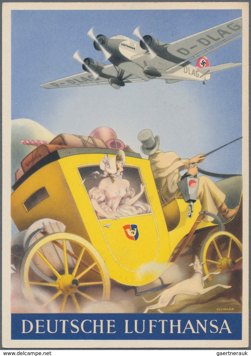 Ansichtskarten: Propaganda: 1939/1945: Bestand Von 249 Propagandakarten, Meist Bessere Motive, In üb - Partis Politiques & élections