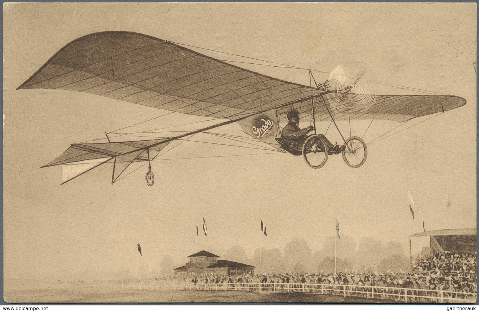 Ansichtskarten: Motive / Thematics: Zeppelin / Flugzeug, Partie Mit über 100 Zumeist Gebrauchten Kar - Other & Unclassified