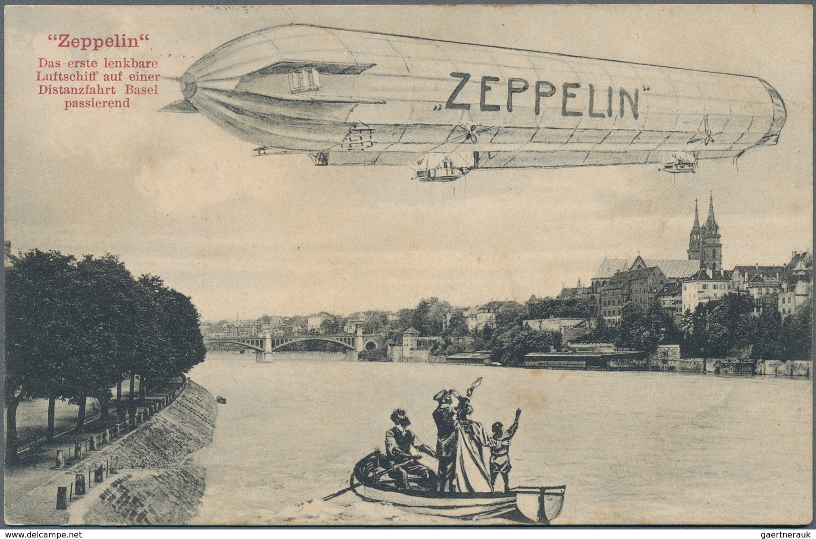 Ansichtskarten: Motive / Thematics: Zeppelin / Flugzeug, Partie Mit über 100 Zumeist Gebrauchten Kar - Other & Unclassified