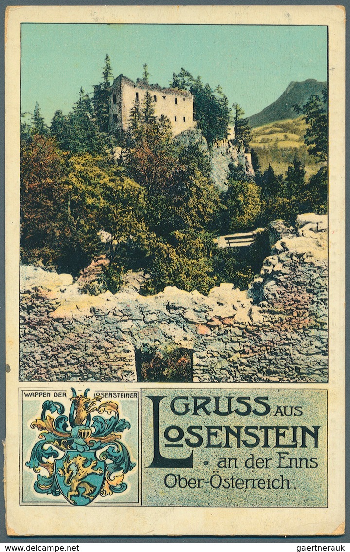 Ansichtskarten: Österreich: OBERÖSTERREICH. Die Stadt Steyr und der Bezirk Steyr-Land (PLZ 440 - 446