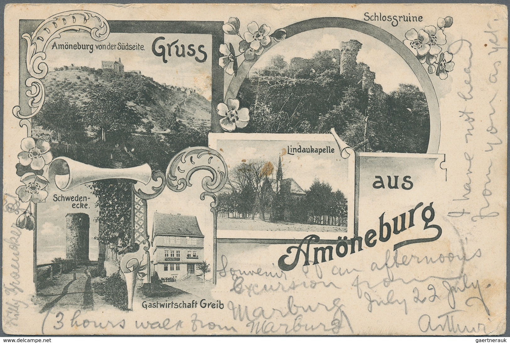 Ansichtskarten: Deutschland: 1890/1920 (ca.), DEUTSCHLAND Und Etwas ALLE WELT, Partie Von Ca. 70 Mei - Other & Unclassified