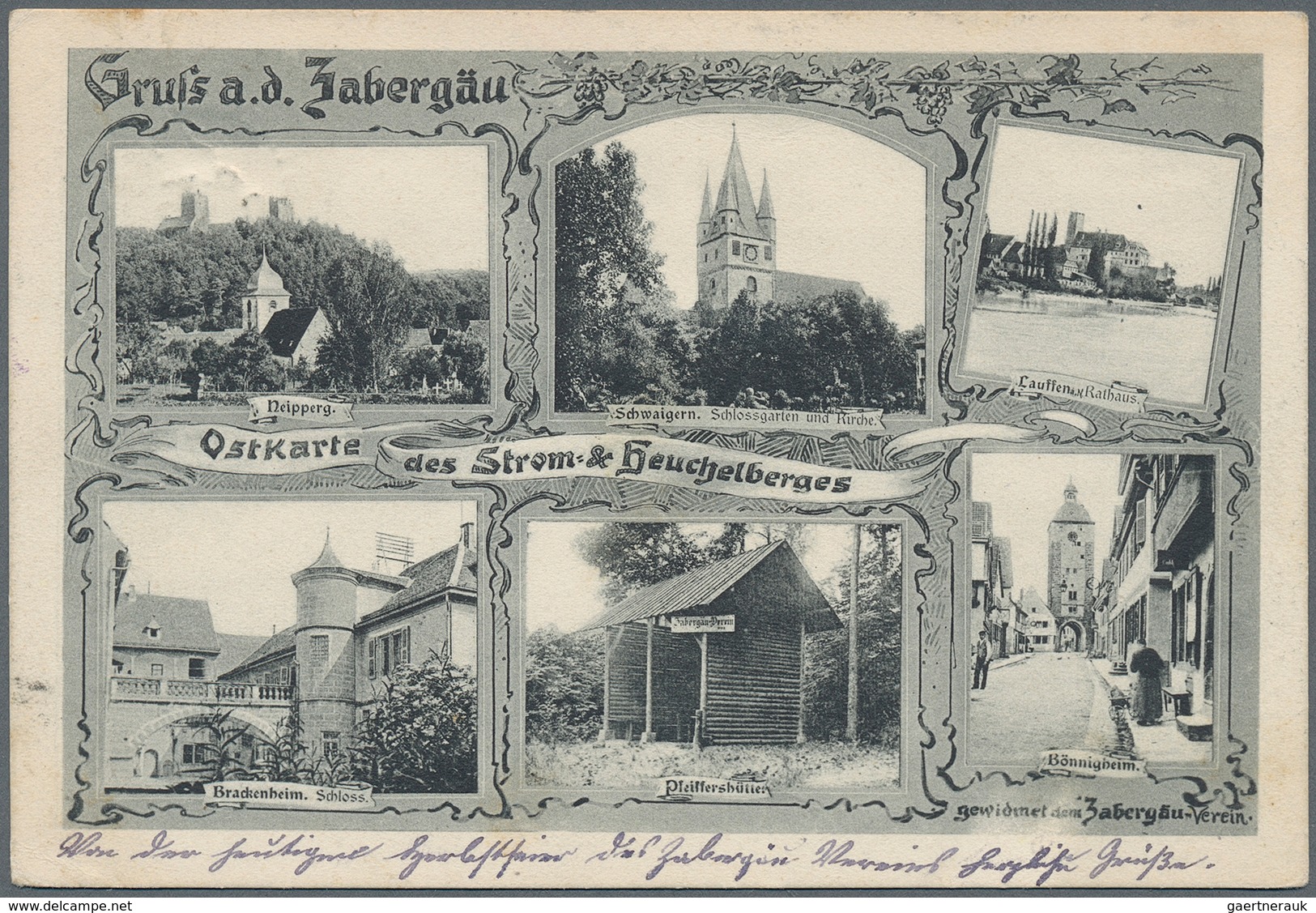 Ansichtskarten: Deutschland: 1890/1920 (ca.), DEUTSCHLAND Und Etwas ALLE WELT, Partie Von Ca. 70 Mei - Sonstige & Ohne Zuordnung