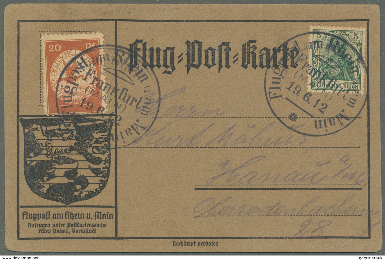 Deutschland: 1850/1944 (ca.), Bestand Von Ca. 300 Belegen Ab Altdeutschland, Viel Gebiete Mit Besser - Sammlungen