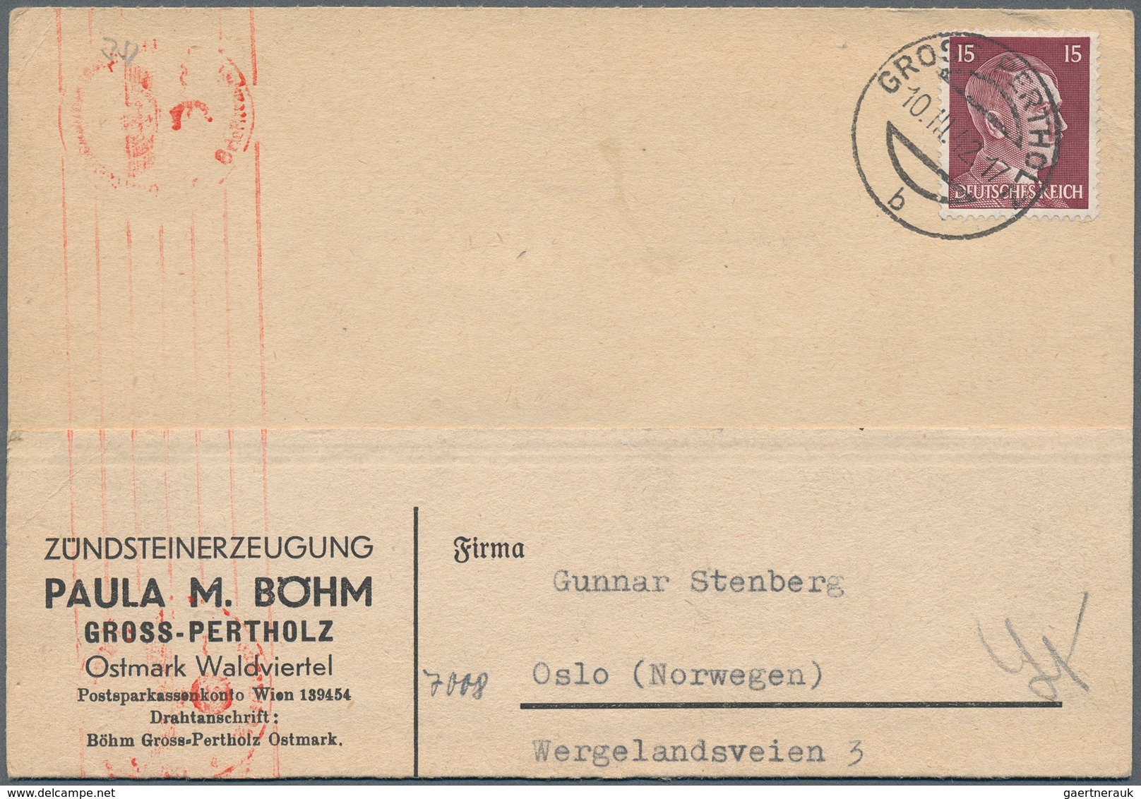 Deutschland: 1850/1980 (ca.), Deutschland/Alle Welt, Posten von einigen hundert Briefen/Karten/Ganzs