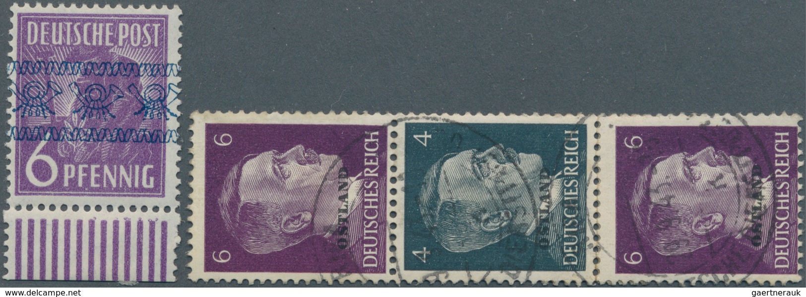 Deutschland: 1860/1970 Ca., Interessantes Konvolut Mit Besseren Marken, Briefstücken Und Ca.30 Beleg - Collections