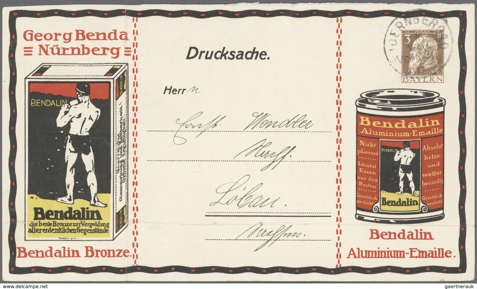 Deutschland: 1860/1945, einige hundert Briefe, Karten und Ganzsachen ab Altdeutsche Staaten bis Deut