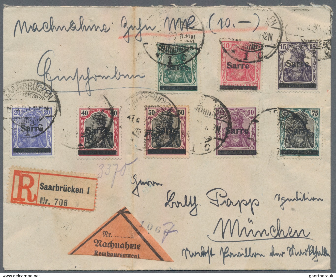Deutschland: 1860-1950, Partie Mit Geschätzt 400 Briefen Und Belegen Ab Altdeutschland, Zumeist Dt. - Collections