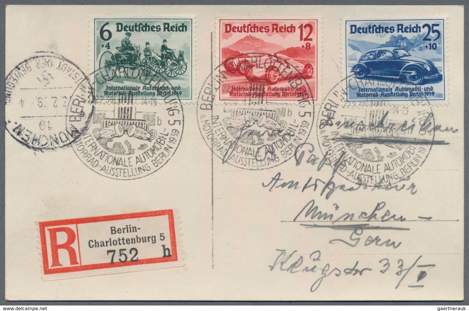 Deutschland: 1860-1950, Partie mit geschätzt 400 Briefen und Belegen ab Altdeutschland, zumeist Dt.