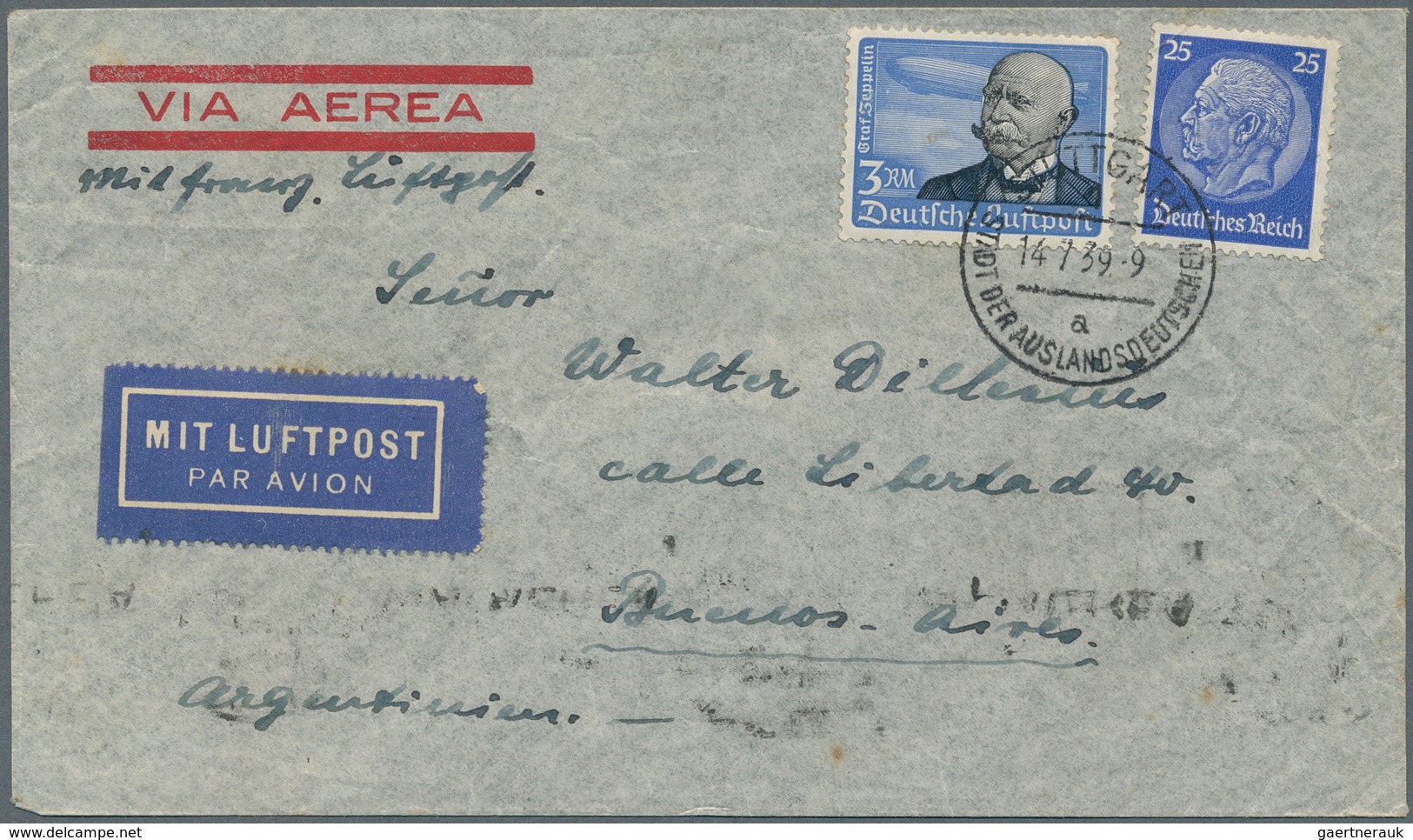 Deutschland: 1890-1960 Ca.: Rund 100 Briefe Und Postkarten Aus Der Zeit Des Deutschen Reiches Sowie - Collections