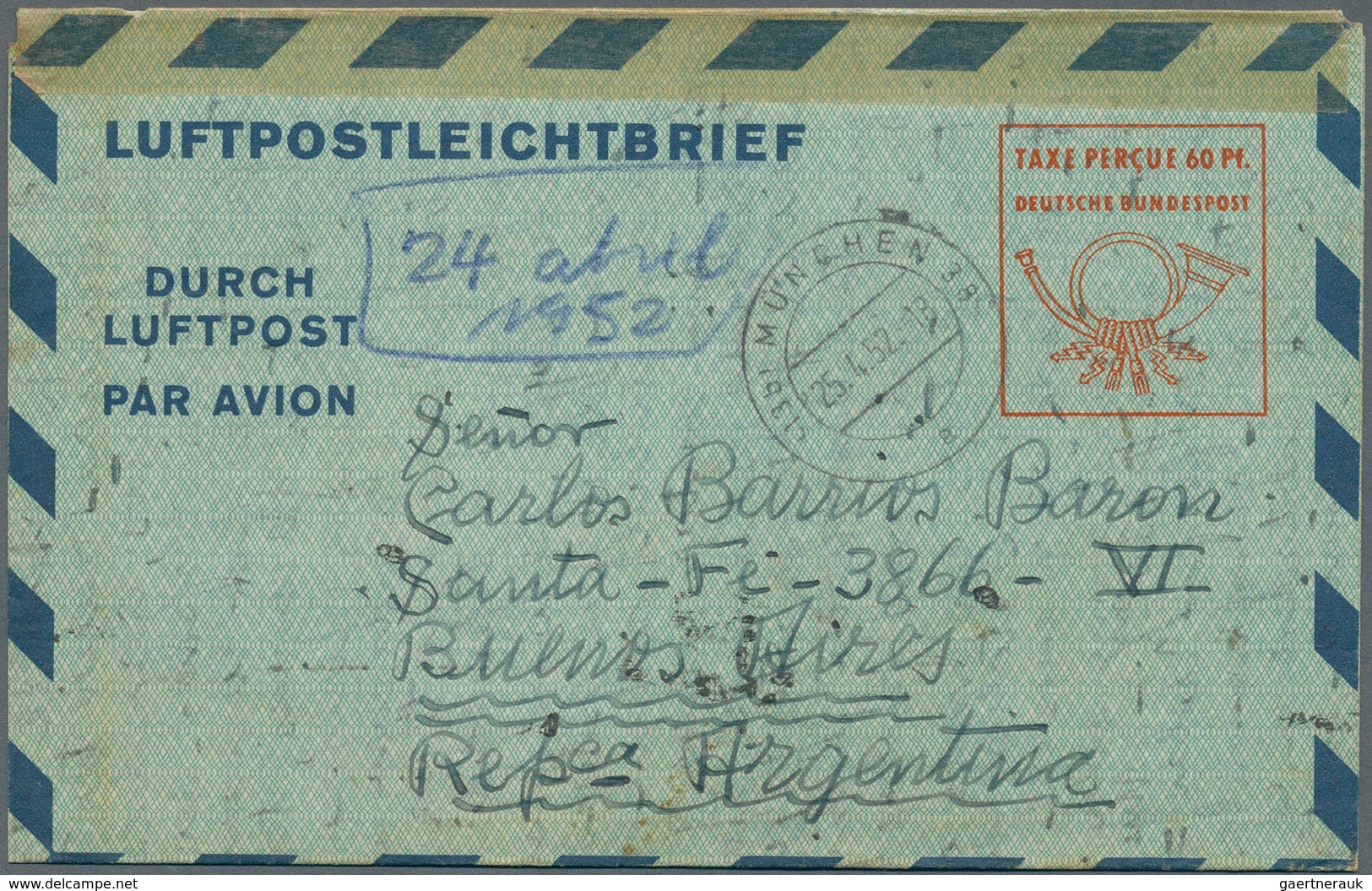 Deutschland: 1890-1960 ca.: Rund 100 Briefe und Postkarten aus der Zeit des deutschen Reiches sowie