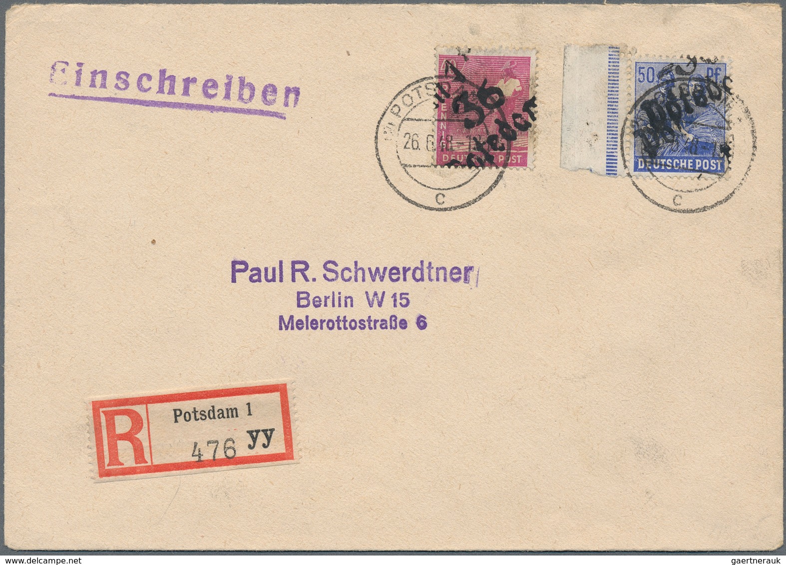 Deutschland: 1900/1950 (ca.), durchaus interessantes Lot mit einigen Marken Kolonien, ferner sieben