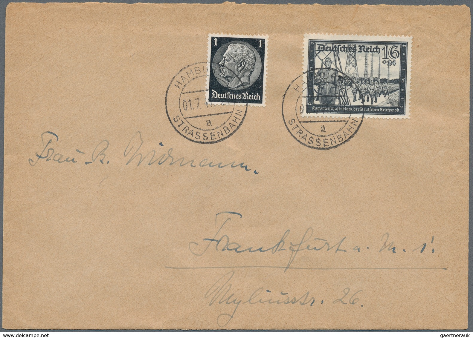 Deutschland: 1900/1950 (ca.), Nette Zusammenstellung Von 21 Briefen Und Karten, Dabei Netter Teil Ko - Collections
