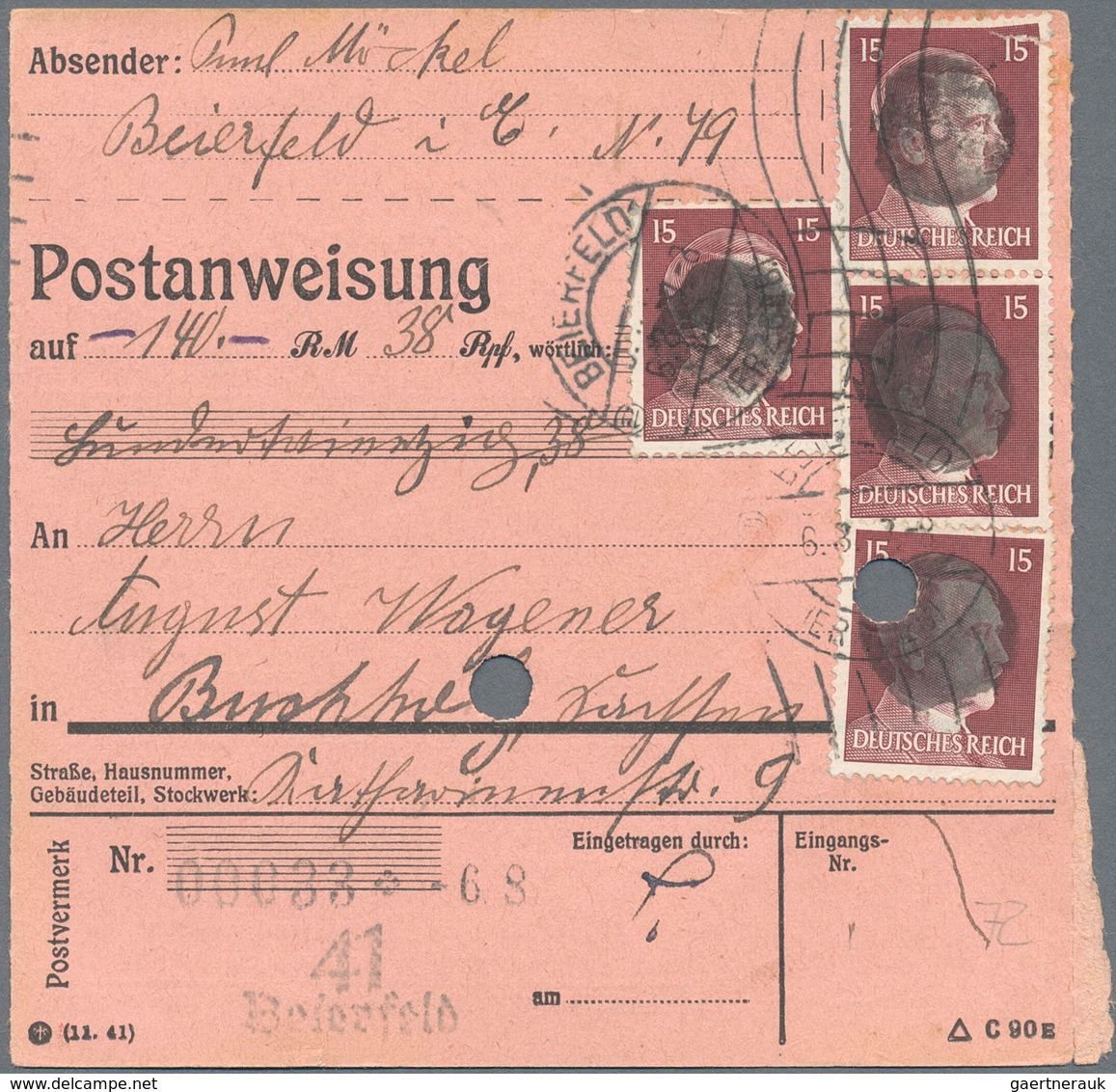 Deutschland: 1900/1960 (ca.), Interessanter Posten Mit Ca. 300 Belegen Ab Germania, Mit Zeppilin, Fl - Collections