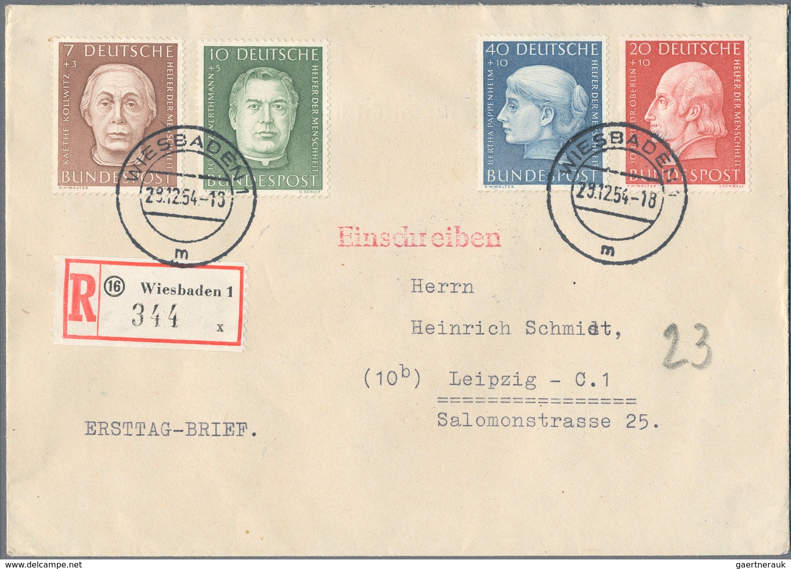 Deutschland: 1900/1960 (ca.), interessanter Posten mit ca. 300 Belegen ab Germania, mit Zeppilin, Fl