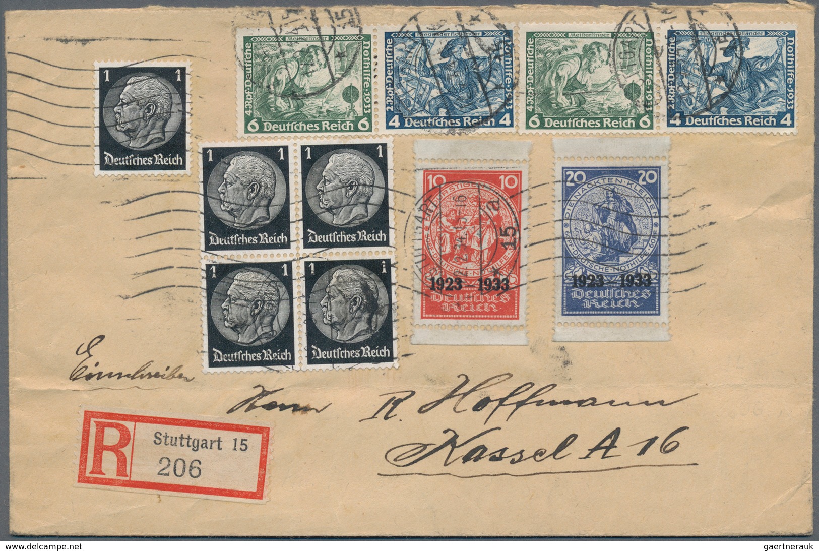 Deutschland: 1900/1960, Hochwertige Partie Mit Ca. 200 Briefen, Karten Und Ganzsachen Inkl. Etwas Au - Collections