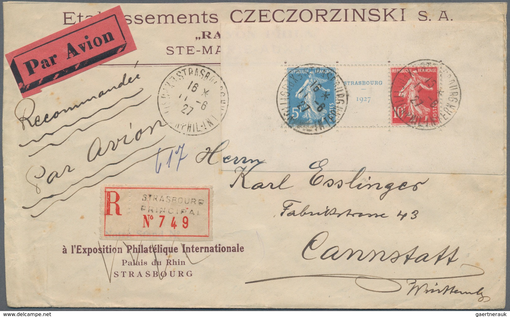 Deutschland: 1900/1960, Hochwertige Partie Mit Ca. 200 Briefen, Karten Und Ganzsachen Inkl. Etwas Au - Sammlungen