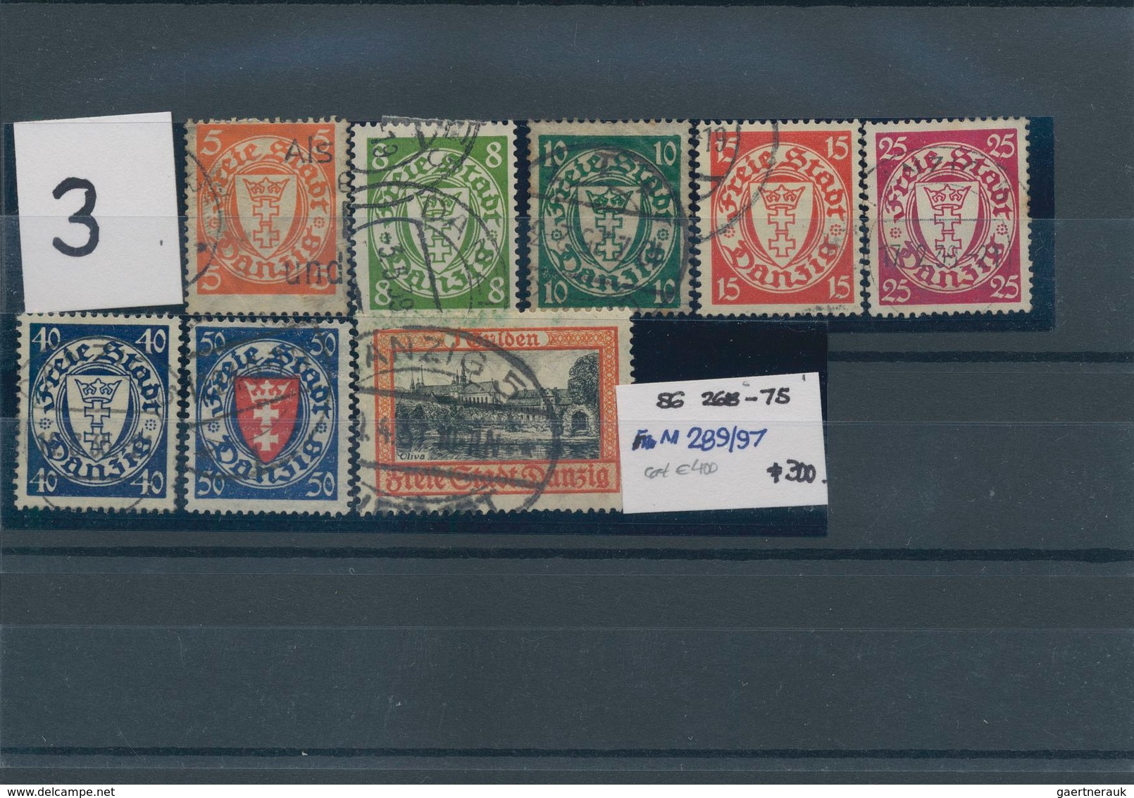 Deutschland: 1916/1955 (ca.), Sauber Sortierter Bestand Auf Steckkarten Im Ringalbum, Dabei Guter Te - Collections