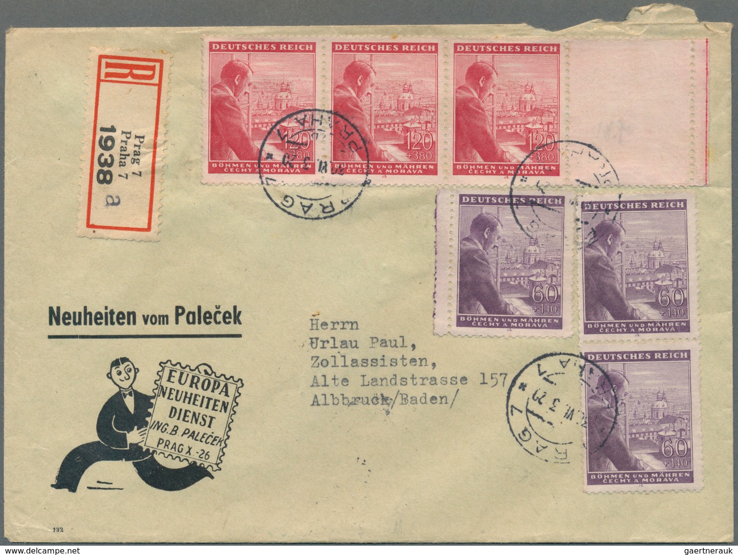 Deutschland: 1941/1973, Vielseitige Partie Von Ca. 290 Briefen Und Karten, Unberührt Aus Sammler-Kor - Collections