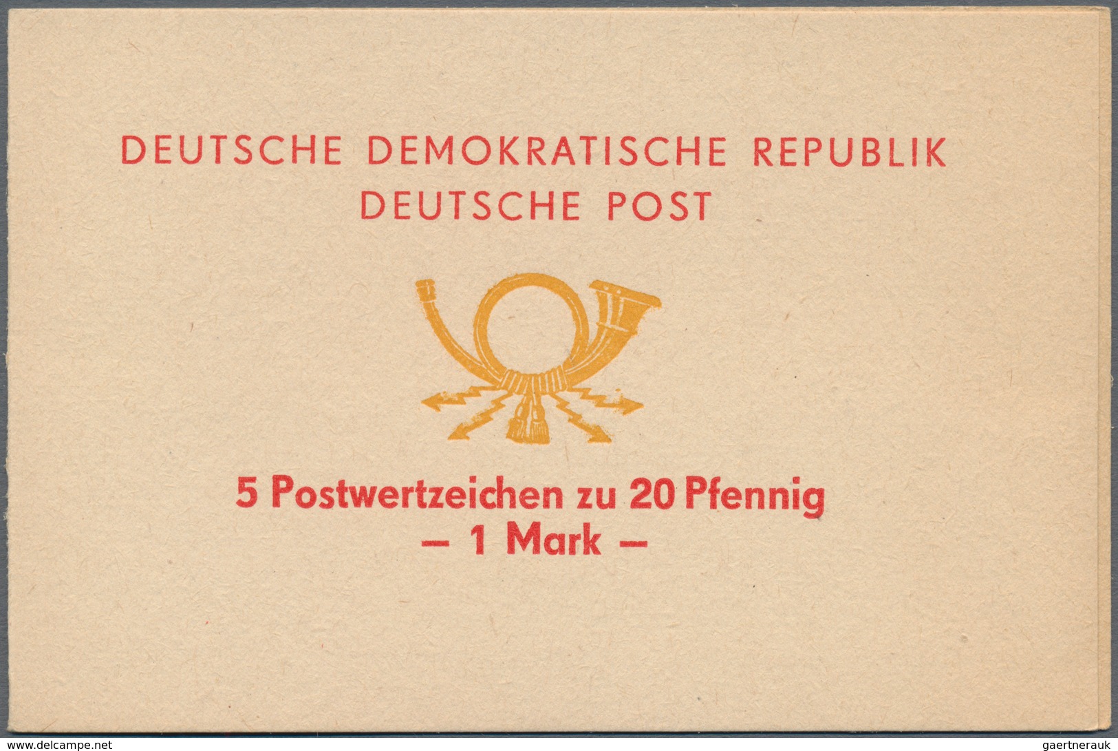 Deutschland: MARKENHEFTCHEN: 1941/1980 Ca., Bestand Von über 120 MH Ab DR Hitler Hin Zu DDR Mit Viel - Sammlungen