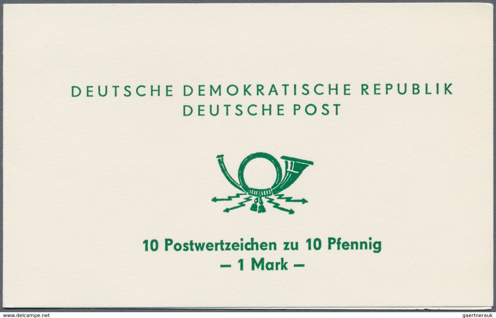 Deutschland: MARKENHEFTCHEN: 1941/1980 Ca., Bestand Von über 120 MH Ab DR Hitler Hin Zu DDR Mit Viel - Sammlungen