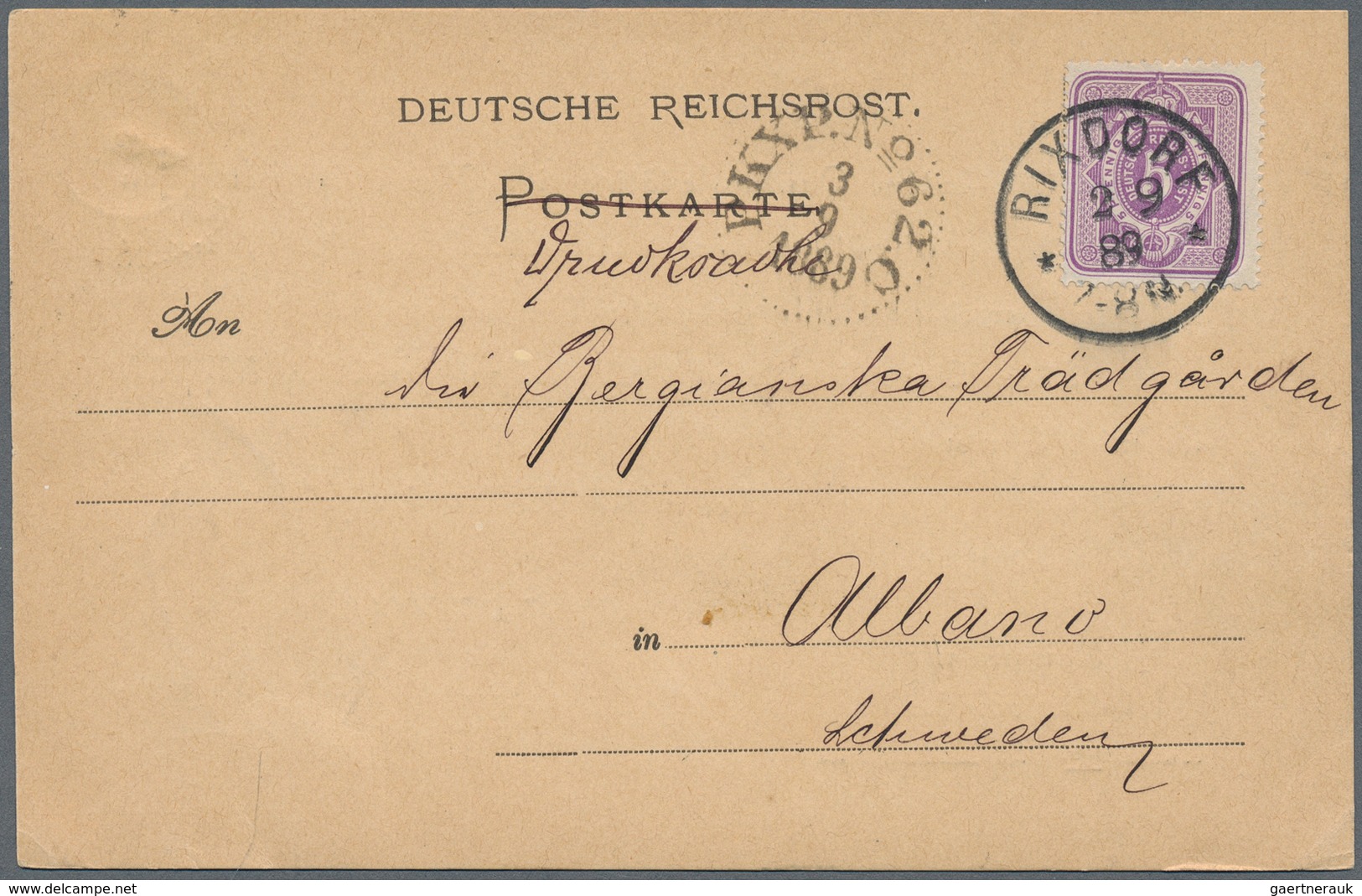 Heimat: Berlin: 1839/1940, Partie Von Ca. 54 Briefen Und Karten Mit Guter Stempelvielfalt, Auch Eing - Other & Unclassified