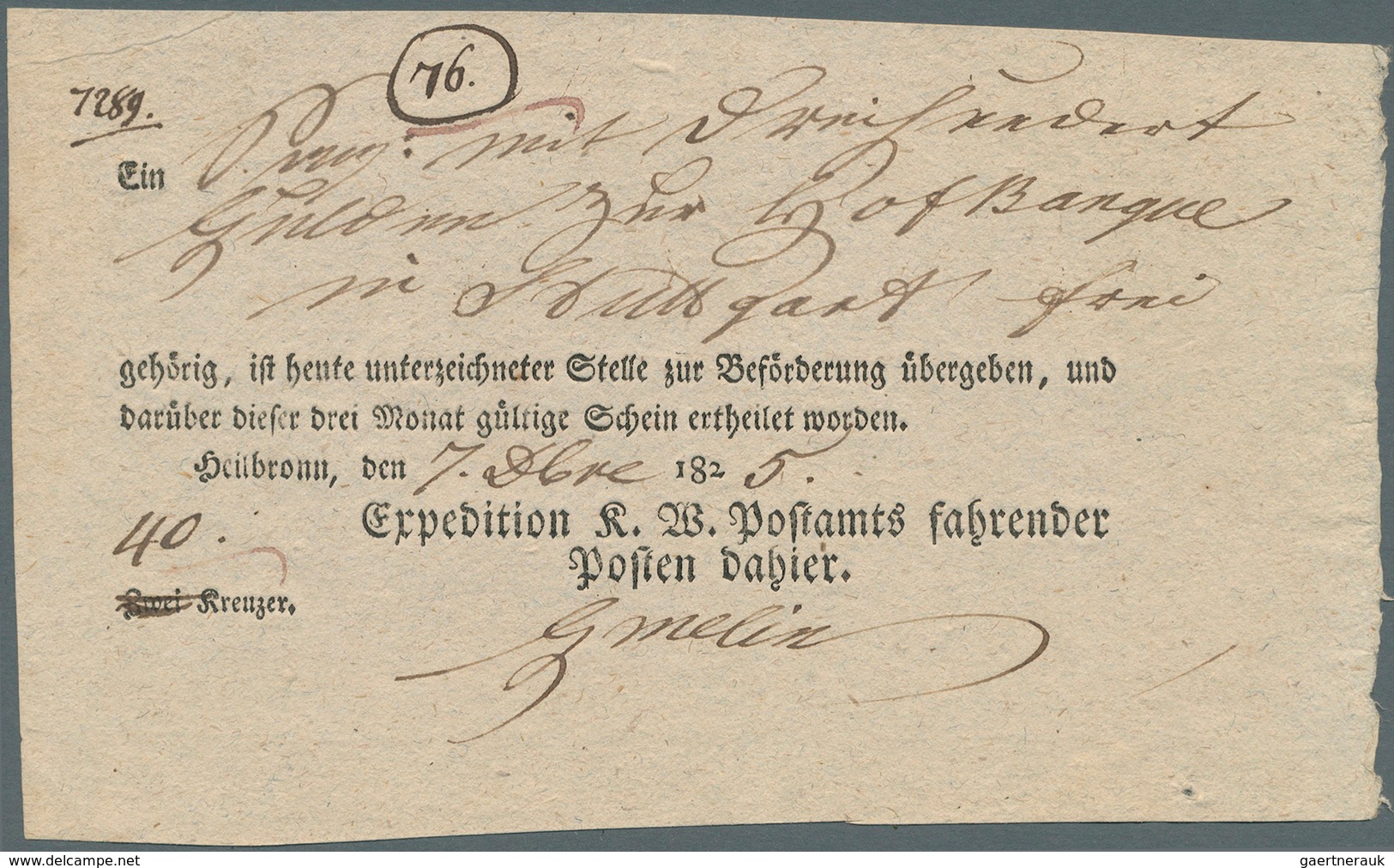 Altdeutschland - Vorphila: Ab Ca. 1830, Partie Von Ca. 50 Briefen Incl. Einiger Postscheine Meist Vo - Prephilately