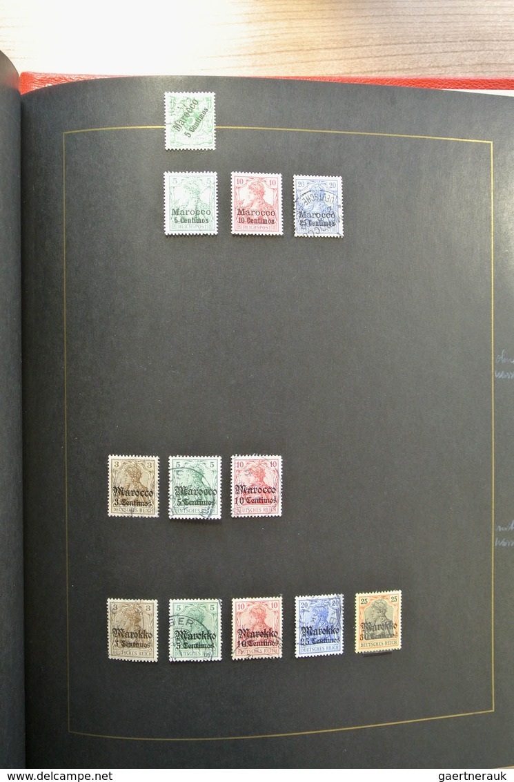 Altdeutschland: Well filled, mint hinged and used collection old German States including many covers