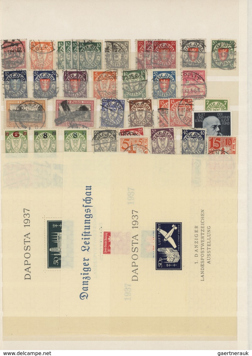 Altdeutschland Und Deutsches Reich: 1850/1923, Reichhaltiger Gestempelter Und Postfrischer/ungebrauc - Collections