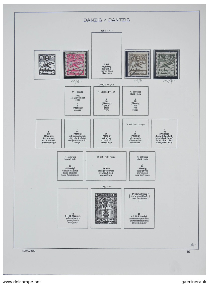 Altdeutschland Und Deutsches Reich: 1920-1945: Nicely Filled, MNH, Mint Hinged And Used Collection G - Sammlungen