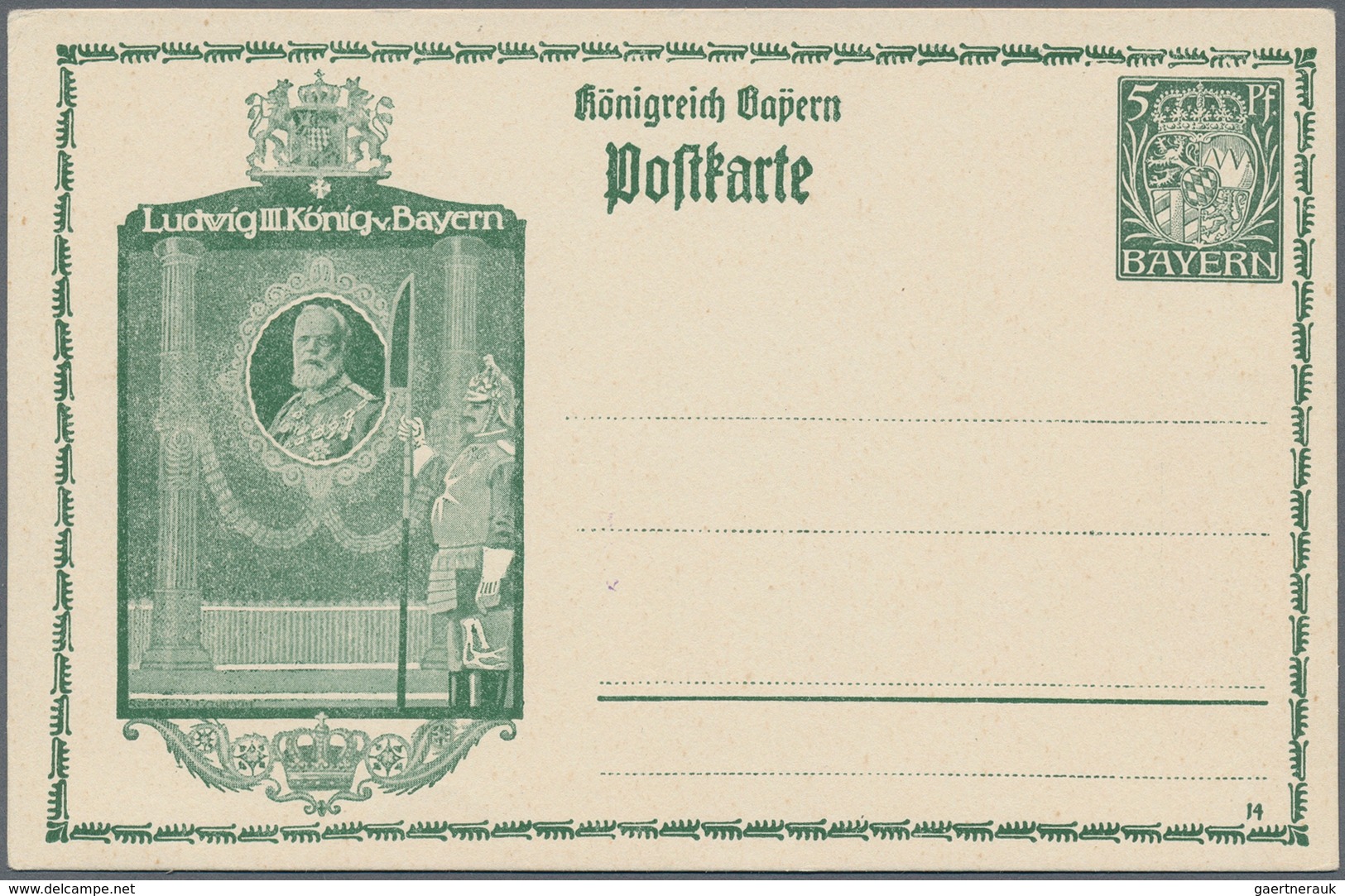 Bayern - Marken und Briefe: 1717/1920 ca., gehaltvoller Posten mit ca.100 Belegen, dabei 60 Briefe e